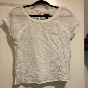 Boxy, embroidered blouse